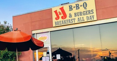 J J Bbq Burgers food