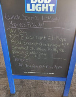 Bw's Pub Grill menu