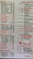 China King menu