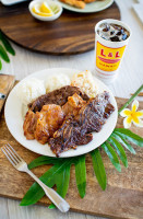 L&l Hawaiian Barbecue food