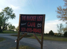 Bucket List Cafe outside