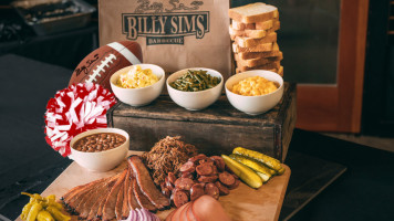 Billy Sims Bbq food