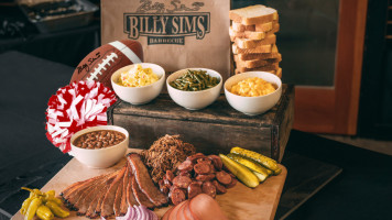 Billy Sims Bbq food