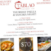 Tablao Wine Bar Restaurant food