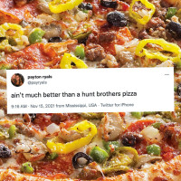 Hunt Brothers Pizza food