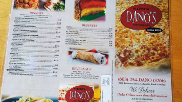 Dano's Pizza food