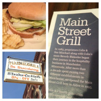 Main Street Grill food