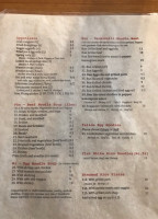 Kim Phung menu