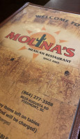 Molina's Mexican food