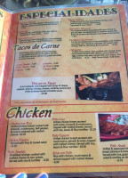 Chapala Mexican Resturant menu