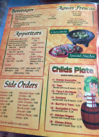 Chapala Mexican Resturant menu