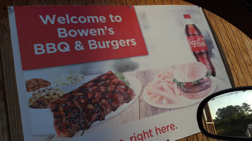 Bowen's Bbq And Burgers food