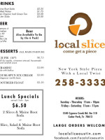 Local Slice Juju's menu