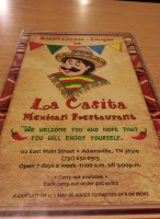 La Casita Mexican inside