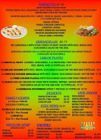 Armando's Burritos menu