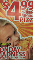 Big Daddy's Pizza food