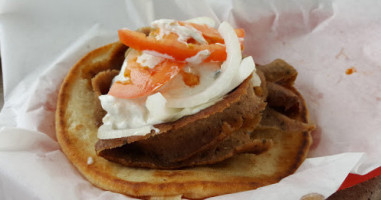 The Greek Corner Gyros food