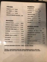 81 And Grill menu