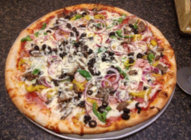 Brothers Pizza inside