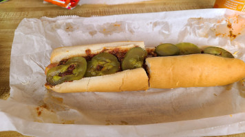 Remo's Italian Hotdogs food