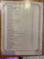 Balkan Rest menu