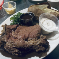 The Peddler Steak House food