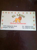 Leon Mexican food