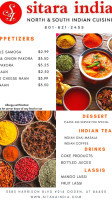 Sitara India food