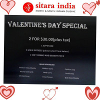 Sitara India food