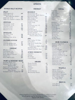 Mezzaluna menu