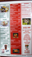 El Cantarito Mexican menu