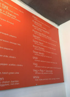 Slabpizza menu