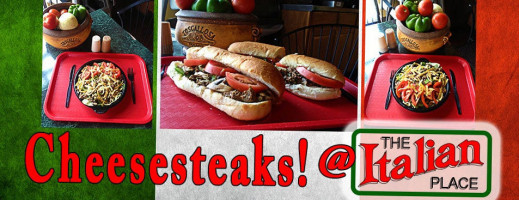 The Italian Place Cheesesteaks food