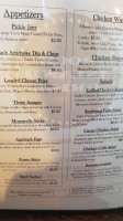 Rock Island Grill menu