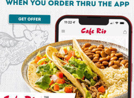 Cafe Rio Mexican Grill food