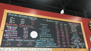 Hidden Peaks Coffee Roasting Company menu