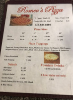 Romeo's Pizza food