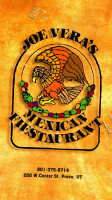 Joe Vera's Mexican food