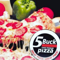 5 Buck Pizza food