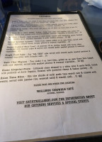 Mallards At The Wharf menu