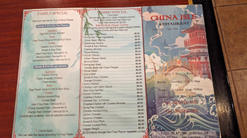 China Isle menu