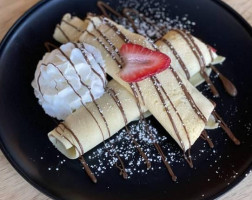 Roll Up Crepes food