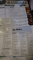 Perri's Pizzeria Pub menu