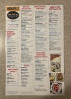 Plaza menu