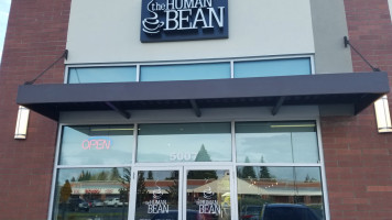 The Human Bean outside