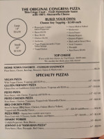 Congress Pizzas In Ishpem menu