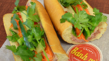 Crispy Banh Mi food