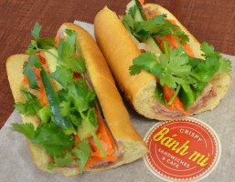 Crispy Banh Mi food