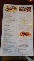 Eveans Roadhouse menu