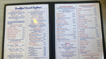 Sam's menu